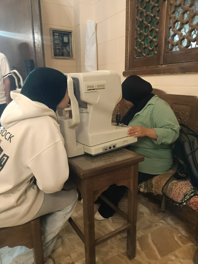 قافلة نجلاء الإمبابي الطبية المجانية بالزيتون والأميرية